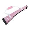 Portable Golf Club Nylon Storage Bag for Holding 3 Clubs (Pink)
