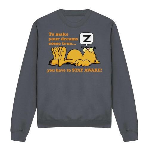 Garfield Unisex Adult Stay Awake Sweatshirt