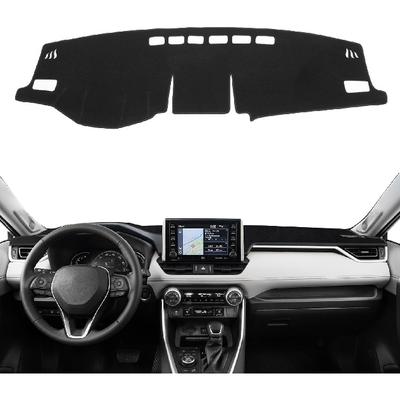 KUST Araba Gösterge Paneli Örtüsü Matı Toyota RAV4 2019-2024 Sol El Sürüş Kaymaz Gösterge Paneli Mat Pedi İç Toyota RAV4 Aksesuarları Özel Kesim