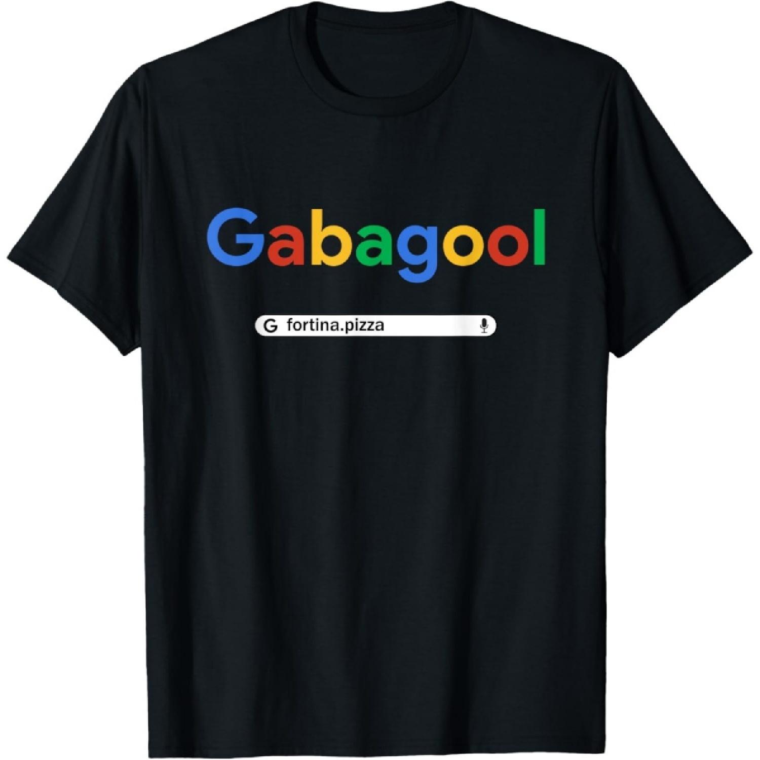 Gabagool goole Fortina Pizza T-Shirt S