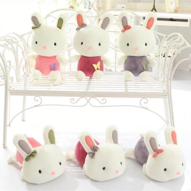 New Cute Butterfly Rabbit Plush Toy Rabbit Doll Wedding Doll Doll Doll