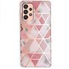 Case for Samsung Galaxy A33 5G + 2 Tempered Glasses, Slim and Elegant Shockproof Resistant TPU Cover Pink