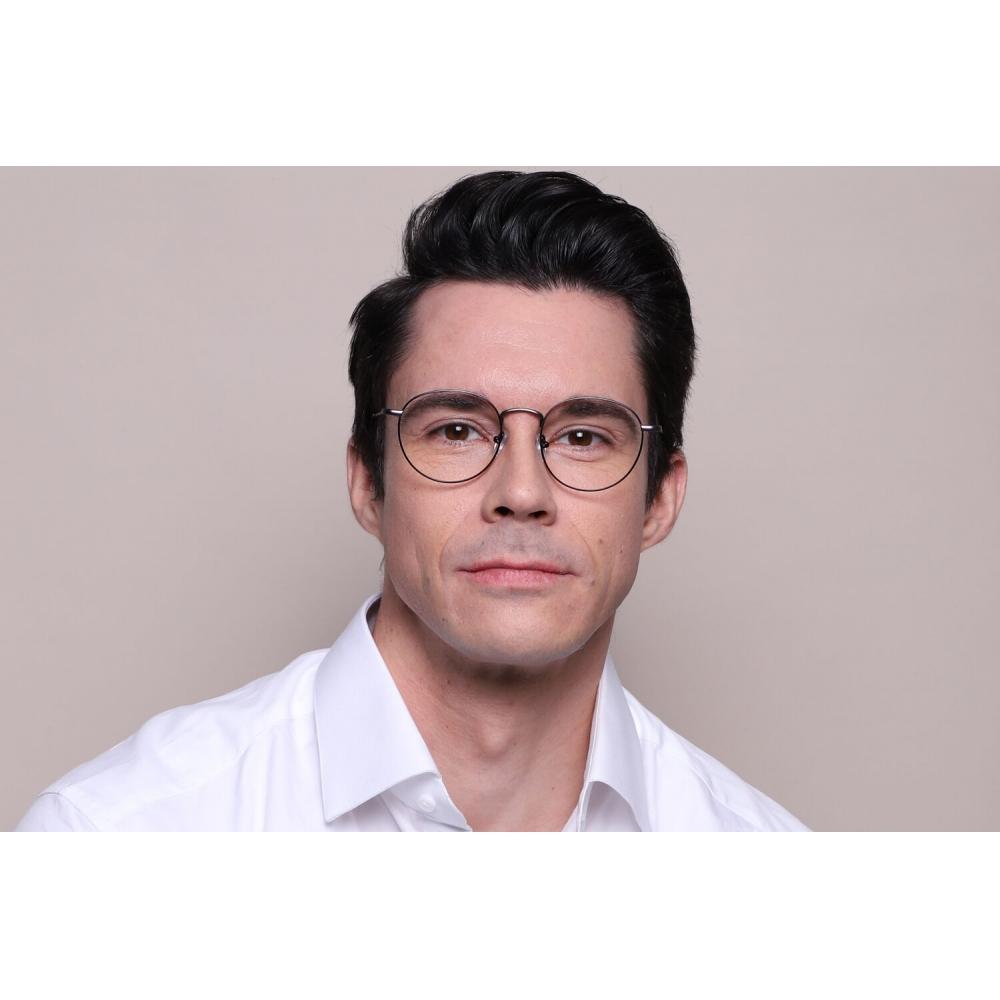 Full Rim Round Black Smartbuy Collection Adora Asian Fit 938a Fashion Unisex Eyeglasses