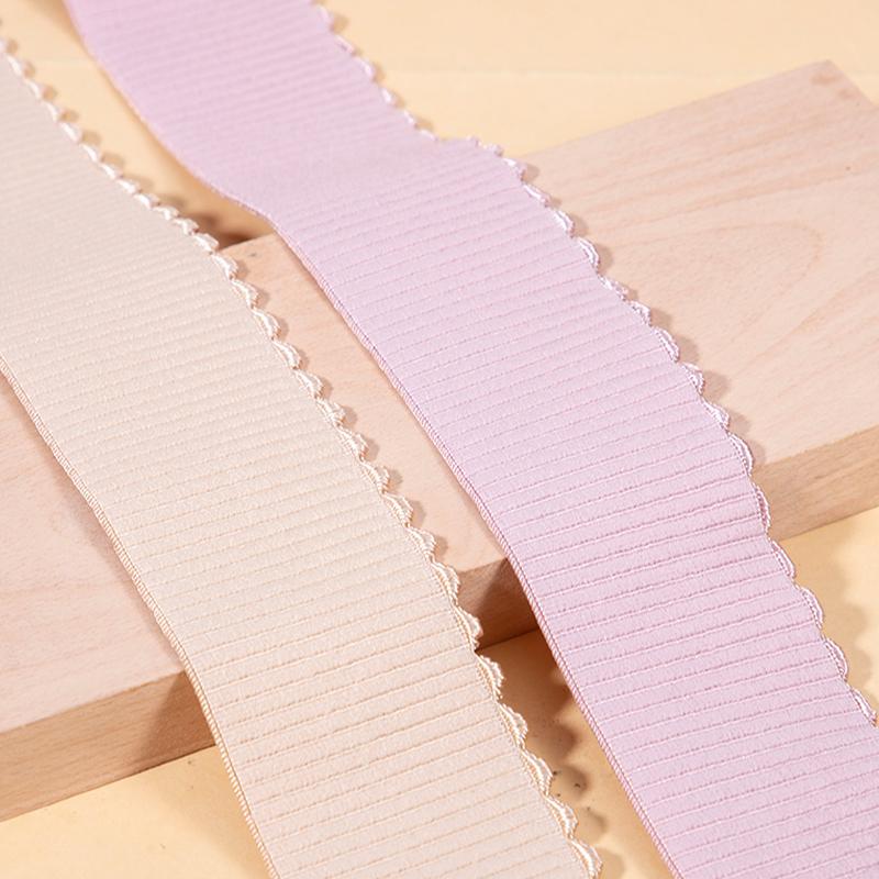 3M Spitzenbesatzstoff 5cm Stretchband Hochelastische Bänder Bund Für DIY Nähen Rock Kleidungsstück Hose Patchwork Zubehör