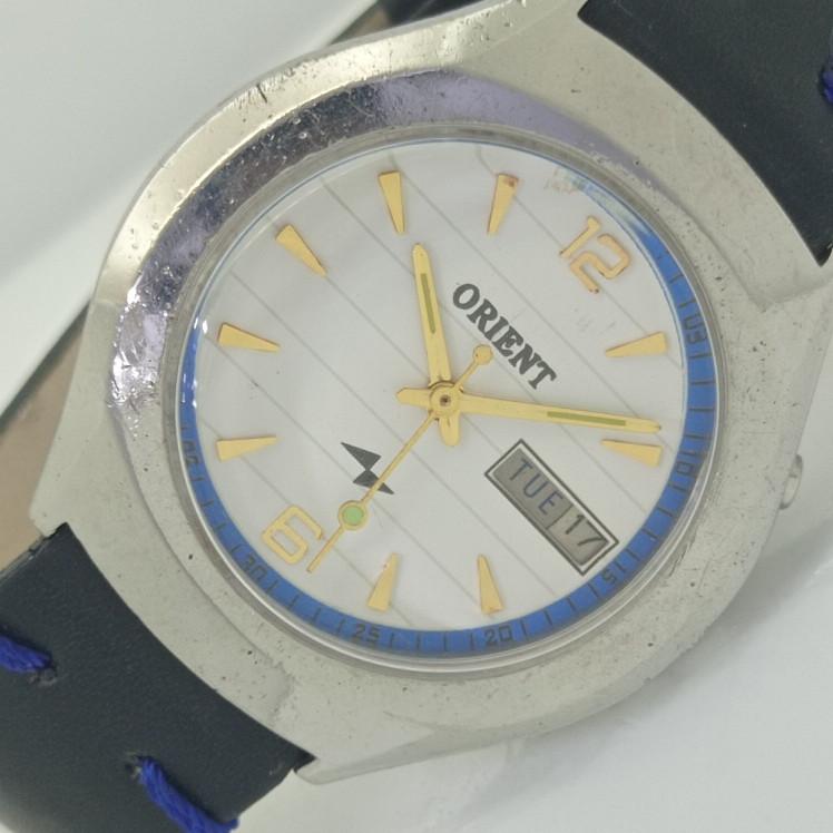 

USED ORIENT AUTOMATIC 46943 JAPAN MENS WATCH a411679-1 Sku003-a411679