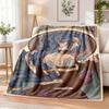 Arcane Flannel Throw Blanket Soft Warm Cozy For Sofa Bed Indoor Home Bedroom Use