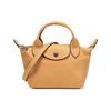 Le Pliage Cuir 17 Lambskin Dumpling Bag Mini Women Handbags Honey 1500757P15