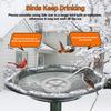 70W Pond De-Ice Heater Thermostatically Controlled Energy-efficient Bird Bath Ice Melter Anti-rust Bird Bath Heater