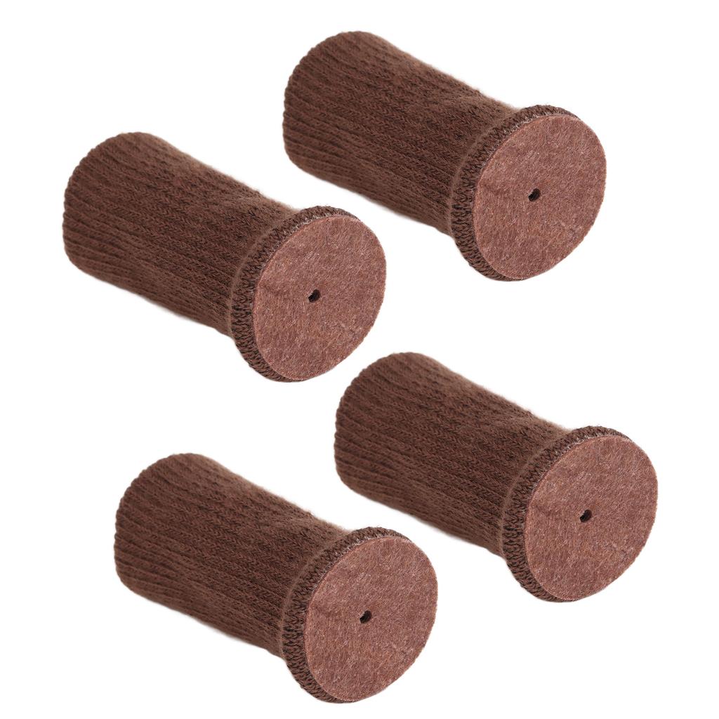 4Pcs Furniture Leg Socks Covers Mute Non Slip Wear Resistant Knitted Chair Leg Floor Protectors