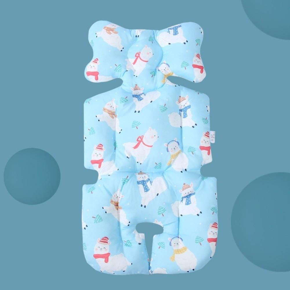 Cartoon Pattern Stroller Seat Cushion Cotton Stroller Accessories High Chair Liner Pad Going Out