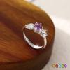 S925 Sterling Silber Naturstein Retro Leichter Luxus Weizenährenschliff Ring Mode Temperament Silber Offener Ring Mode Retro Schmuck Geschenk
