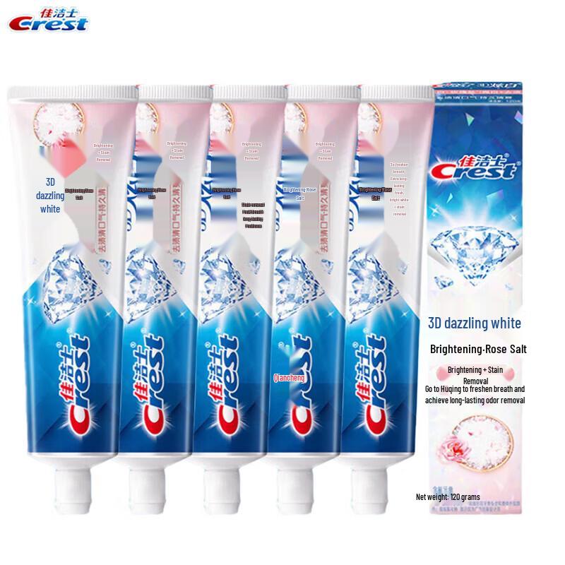 Crest 3D White Rose Salt Toothpaste
