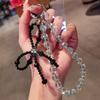 Boutique, Crystal Phone Chain, Ins Style, Luxury, Ladies, Wrist Pendant, Short Style, Phone Case Pendant, Beaded Chain