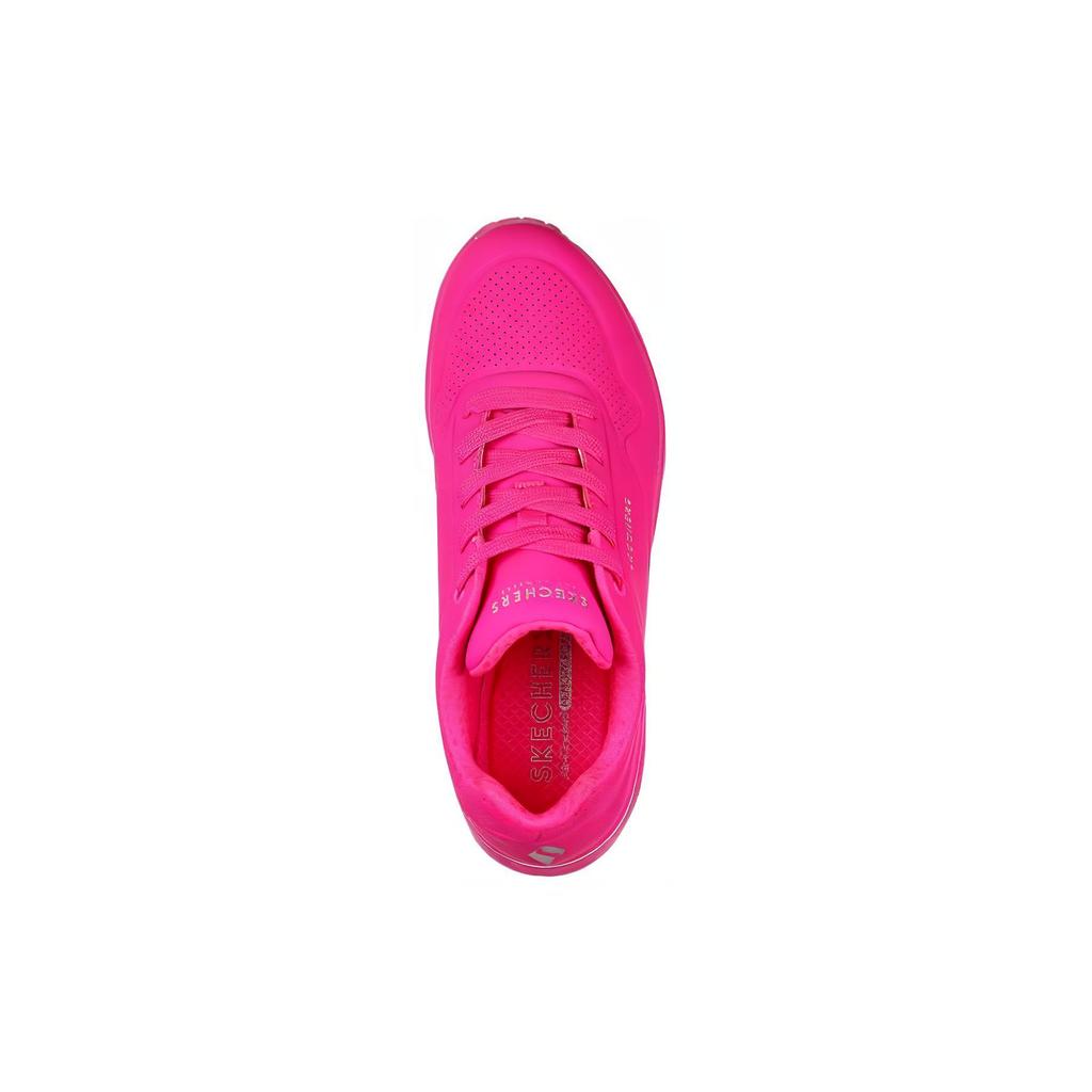 Skechers Uno Low top Casual Shoes Women's Pink 73667-HTPK