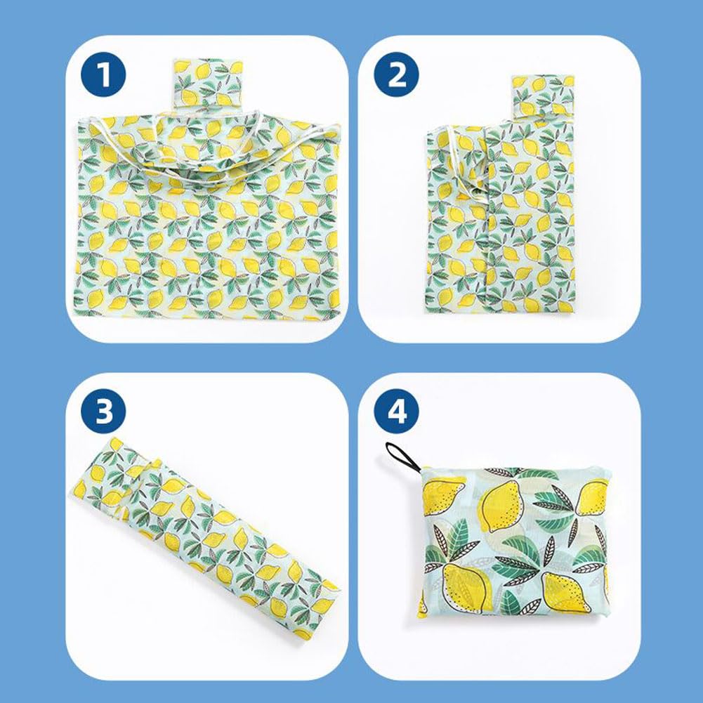 10 Large Capacity Supermarket Shopping Portable Foldable Eco Large Grocery Thick Storage Shoulder Carry Vegetable Fruit Bags PCS/SET Bags, Bags, Bags,