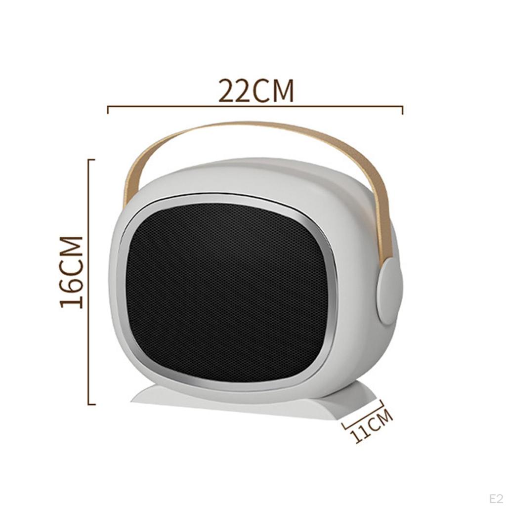 Compact Electric Heater with Features for Home and Office Use