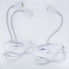 360 Degrees Flexible Desk Lamp Holder E27 Base Light Socket Gooseneck Clip-On Cable With On Off Switch for Home Plant