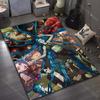 15 Größen A-Arcane Print Gamer Teppich für Wohnzimmer Schlafzimmer Sofa Fußmatte Dekor Sofatisch Bereichsteppich Rutschfeste Bodenmatte für Geschenke