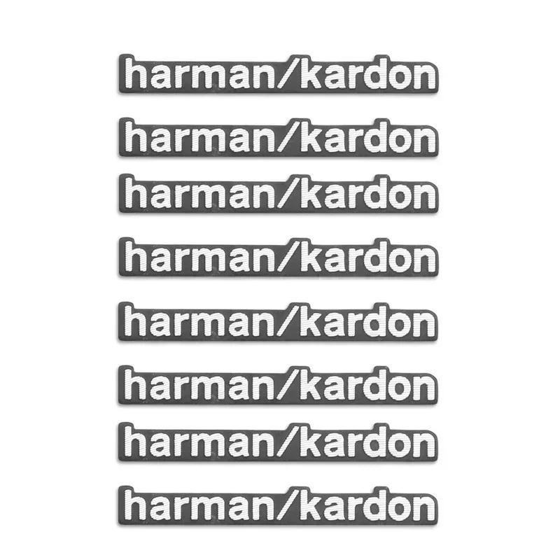 3D Aluminium Harman/Kardon Abzeichen Emblem Auto Audio Aufkleber Für BMW Mercedes Benz AMG Alfa Romeo Renault Mazda Toyota Ford Lada