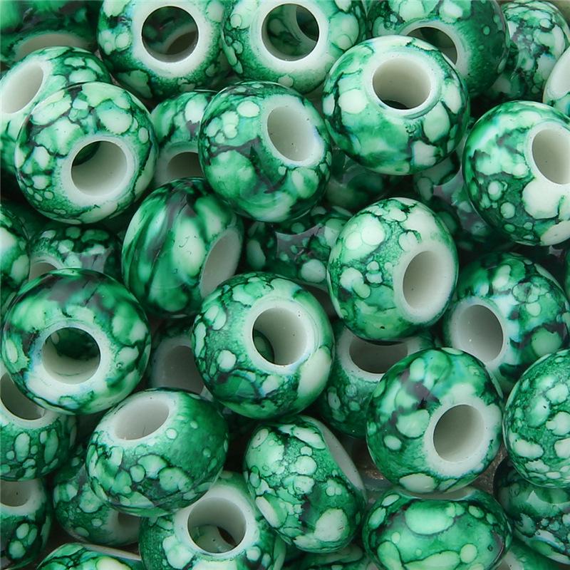 

Акриловые цветы и жемчужные бусины-семена - аксессуары для рукоделия для изготовления серег и браслетов.