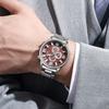 Watch Men'S Calendar Color Disc Trend Business Men'S Steel Belt Quartz Watch