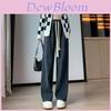 Cotton Corduroy Wideleg Pants For Women Autumn Winter With High Waist And Loose Fit