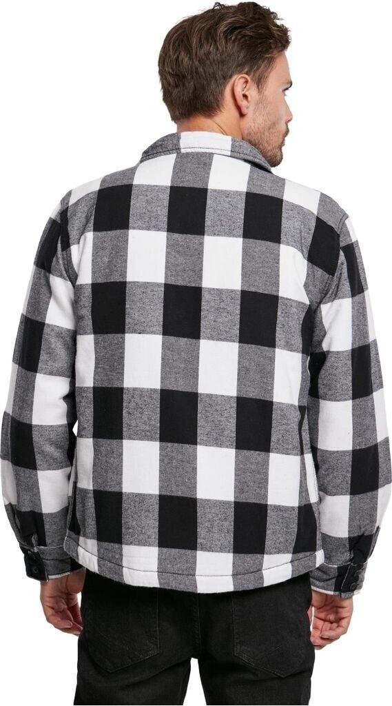 Winter Jacket Brandit Lumberjacket (9478) White/black