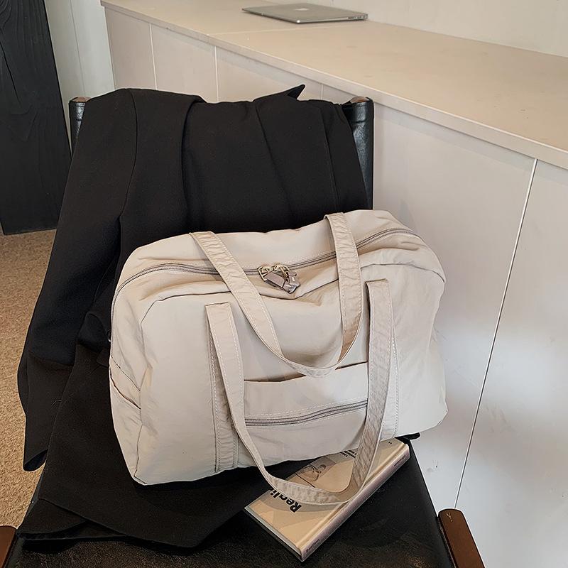 Korean Version of Nylon Cloth Bag, Light and Large-capacity Casual Portable Simple Women's Bag, Travel Shoulder Bag, Commuter Japanese Cloth Bag