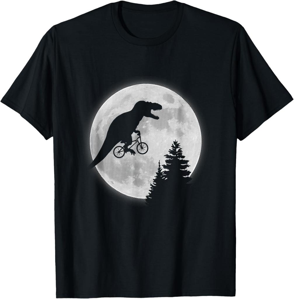 Funny Trex Mountain Bikes Gift Unisex Women Cool Bicycle Rider TShirt Graphic T Shirts Women Clothing Tops Ropa Mujer