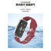 Diamond Patterned Butterfly Buckle Silicone Waterproof Strap Suitable for Huawei Wristband 11/11 Pro 10 9 8 For HUAWEI Band