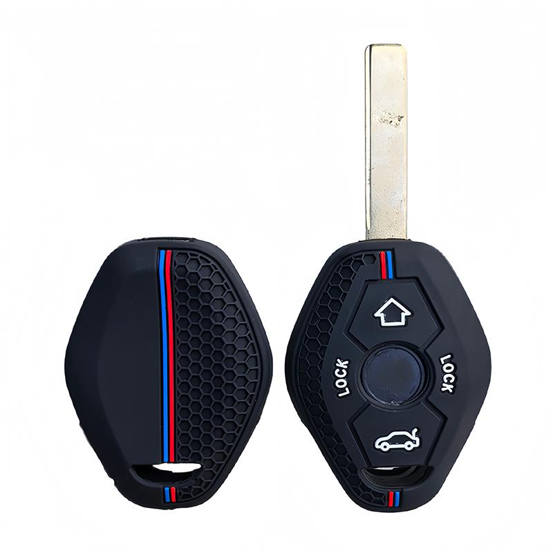 Silicone Shell Fob For Bmw X5 E53 X3 F83 E46 E39 E38 E60 E63 E61 E64 Series 3 5 7 330I Z3 Z4 E85 E86 M5 325I Car Key Cover Case