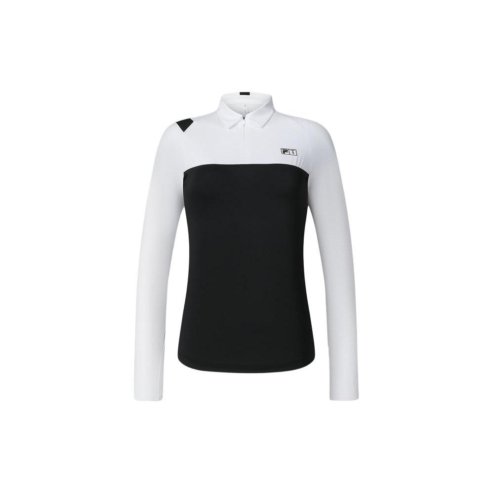 New FILA Golf Series Polo Shirt Women's Jade White A11W415216F-WT