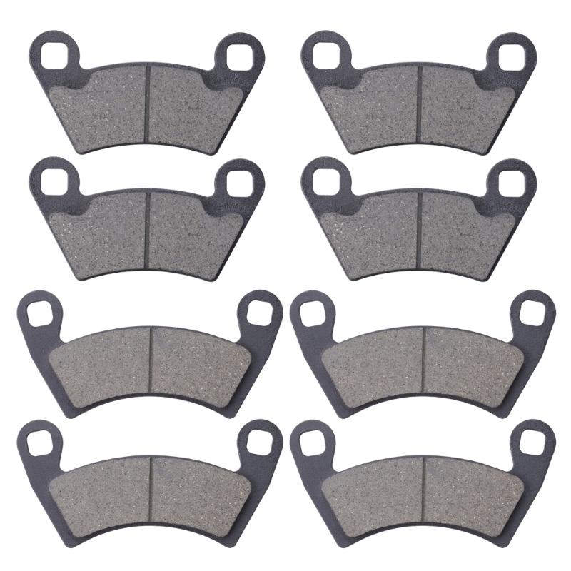 Professional Metal Brake Pads set Front & Rear Brake Pads set Easy Installation Brake Pads Suitable for RZR1000