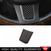 For VW Touareg 2011-2018 Real Carbon Fiber Steering Wheel Sheet Cover Trim 1PCS