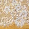White Floral Hollowed Out Table Runner Rectangular French Style Romantic Table Cloths Vintage Embroidered Lace Fabric Wedding Decoration Table Linen