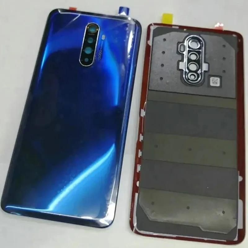 Glass Battery Back Cover For OPPO Realme X2 Pro Rear Replacement With Camera Lens