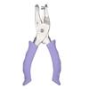 Handheld Single-Hole Puncher Heavy-Duty Paper Punch Tool for Office DIY Card Craft Home Use Compact Manual Hole Punch Stationery