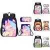 Cartoon Backpack For Kid With Graphic Design And Large Capacity Daily For