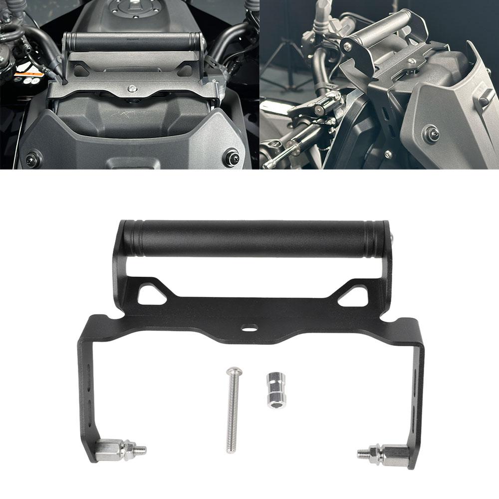 Motorcycle GPS Navigation Phone Mount Bracket For YAMAHA Tracer 9GT 9GT+ Plus /Y-AMT 2025-2026 Extension Bar Navigator Holder