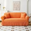 1/2/3/4 Seater Sofa Cover with Skirt Four Seasons Universal Elastic All-Inclusive Sofa Dust Covers for Living Room Funda De Sofá