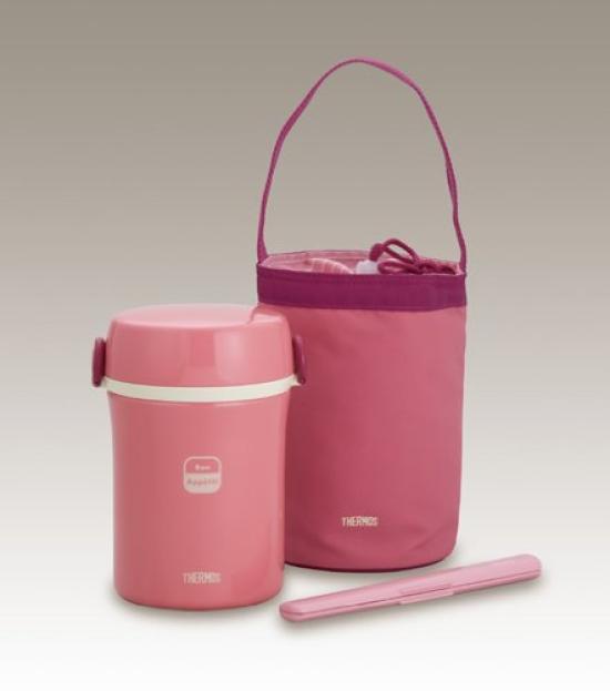 Thermos Stainless Steel Lunch P Jar, Pink, JBC-800