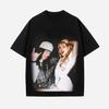 Sabrina Carpenter Concert Printed TShirt Unisexs Unisexs Unisex Shortsleeved Retro Street Y2K Casual Fashion Tops Soft Clothing