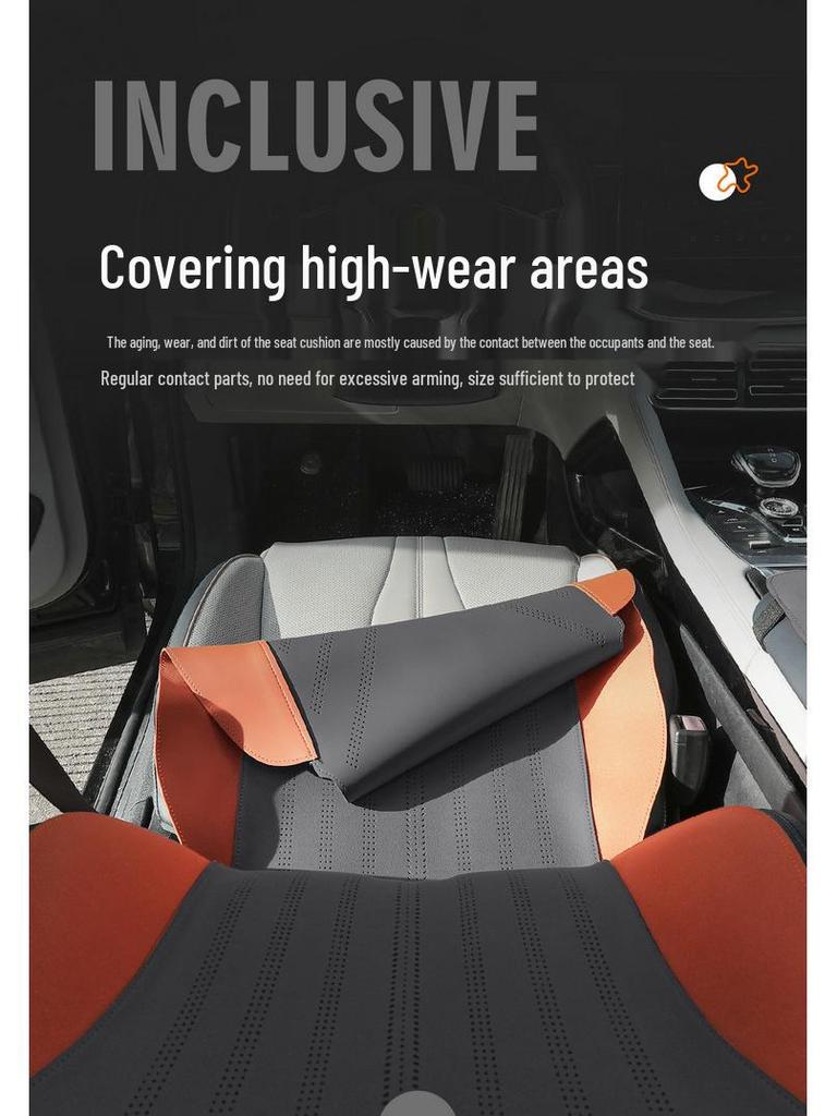New Semi-Wrapped Car Seat Cushions for BYD Song PRO (5-Seater)