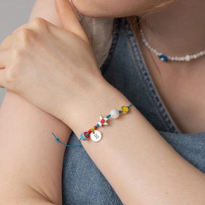MERRYMOTIVE Free Wanderer Blue Knot Bracelet