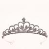 Silver Color Crystal Crown Tiara Rhinestone Prom Diadem Bridal Wedding Hair Accessories Jewelry Crown Tiara for Women Bride Gift