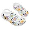 Unisex EVA Walking Clogs Art Printed Quick Dry Flexible Slip On Travel Use Beach Garden Daily Walking Leisure Sandals Beach Wear