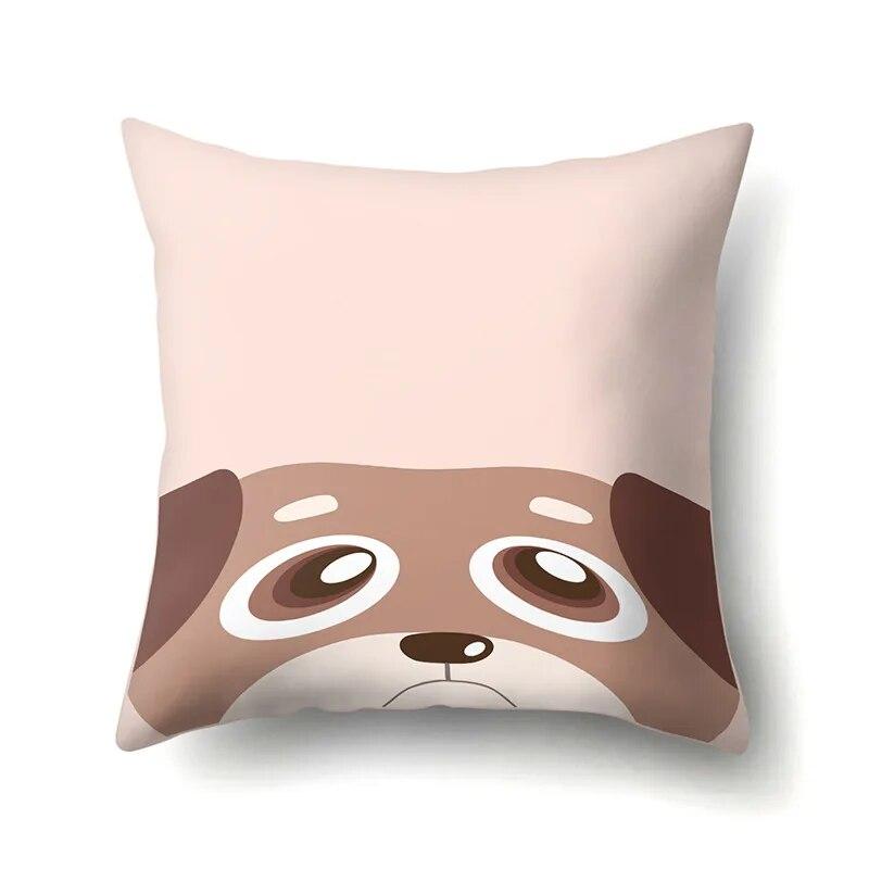 Hundemode Frischer Druck Kissenbezug Sofa