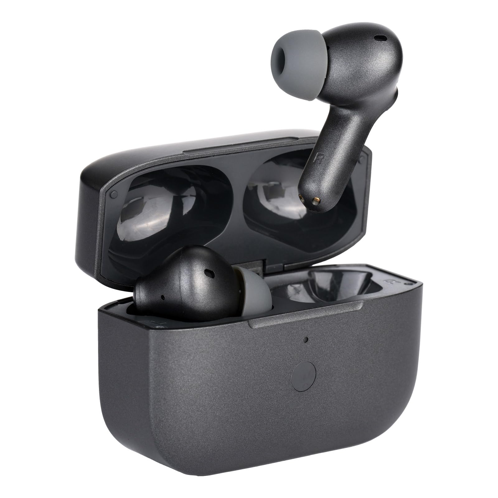 

Tama Electronics Permier AIR PRO True Wireless Tuned by with Active Noise Cancellation and IPX4 Waterproof Rating PR-BS80K-AR Earbuds, HIFIMAN, чёрный