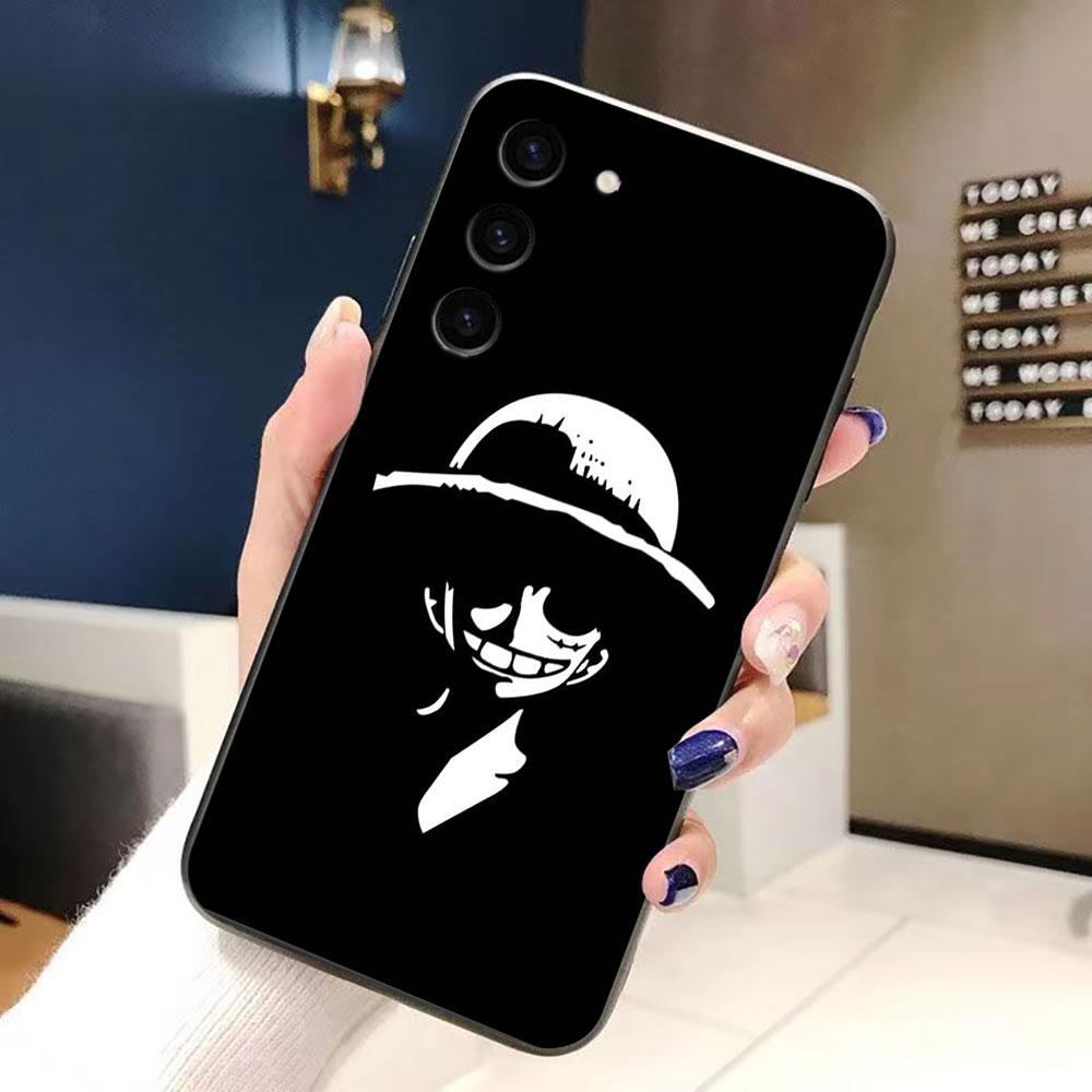 One Piece Luffy Zoro Phone Case For Samsung Galaxy S26 S25 EDGE S24 S23 S22 S21 S20 FE S10 Ultra PLUS LITE DIY Case Shell Cover