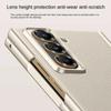 Luxus Business Leder mit Displayschutzglas Handyhülle für Samsung Galaxy Z Fold 7 Federgelenk Schutzhülle